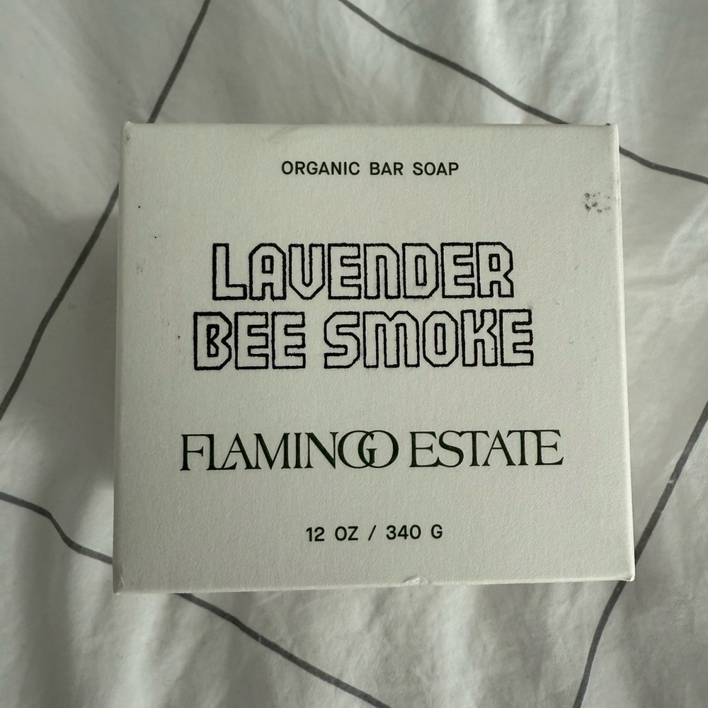 Lavender Bee Smoke Organic Bar Soap